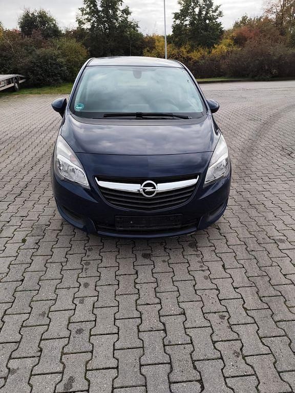 Gebraucht Opel Meriva Edition 95 PS (69 kW) 2017 Blau Van / Kleinbus
