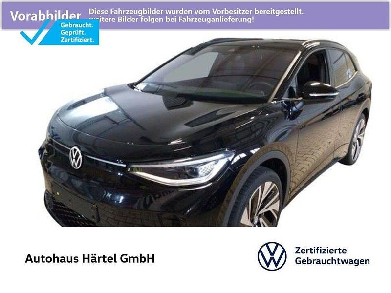 Grenadillschwarz (black), metallic Gebraucht 2025 VW ID.4 GTX SUV | 43.900 € (Fairer Preis) - Bild 1/4