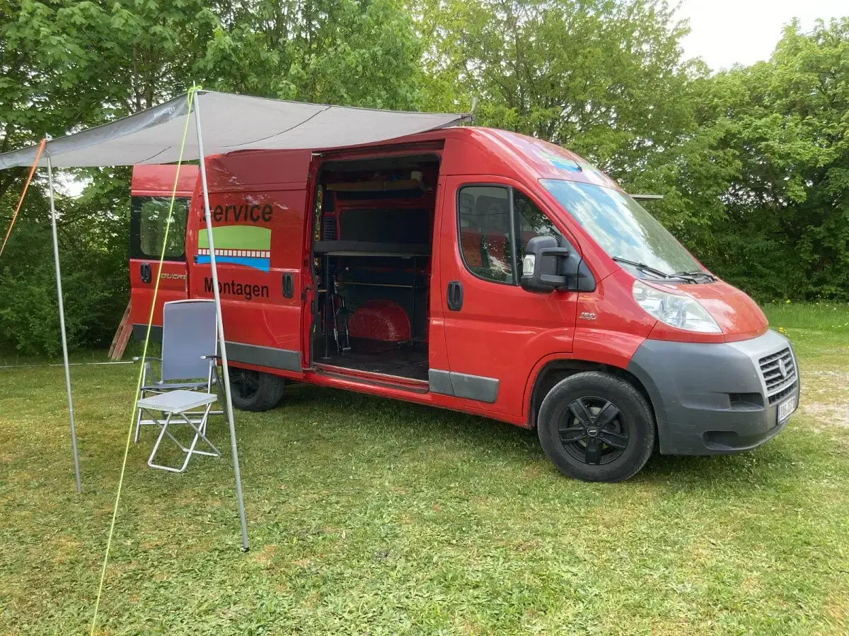 Gebraucht Fiat Ducato 148 PS (108 kW) 2012 Rot Van