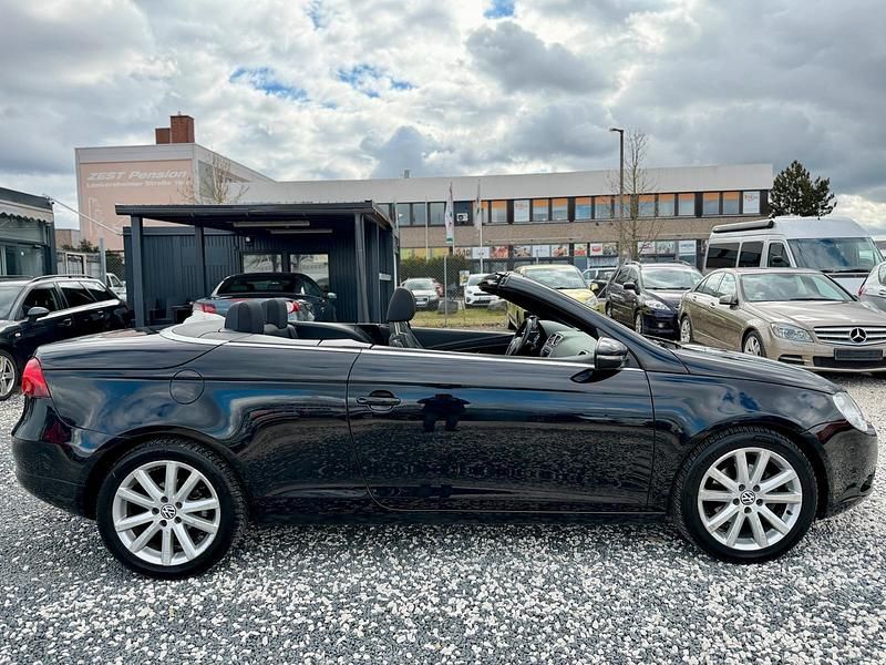 Gebraucht VW Eos 122 PS (89 kW) 2009 Schwarz Cabrio