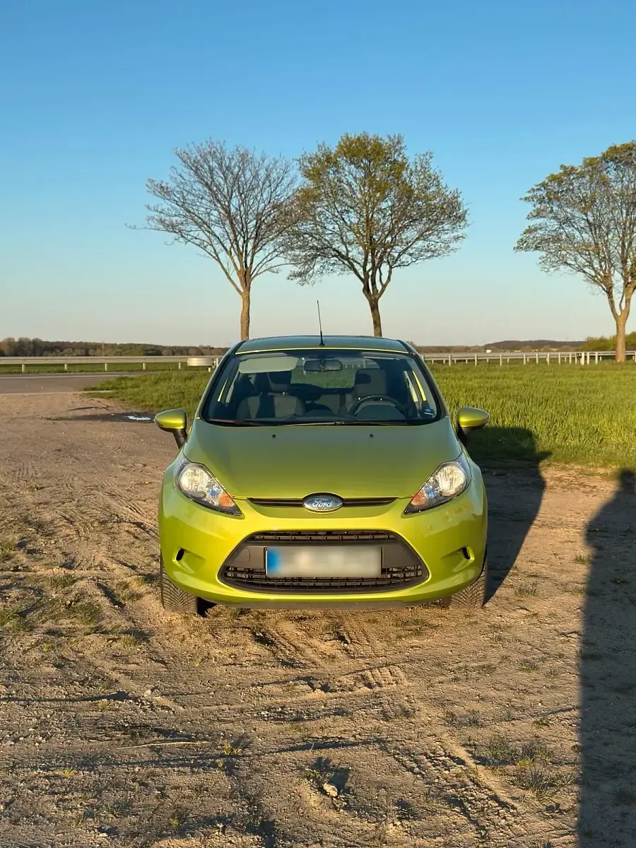 Gebraucht Ford Fiesta 81 PS (59 kW) 2008 Grün Kleinwagen