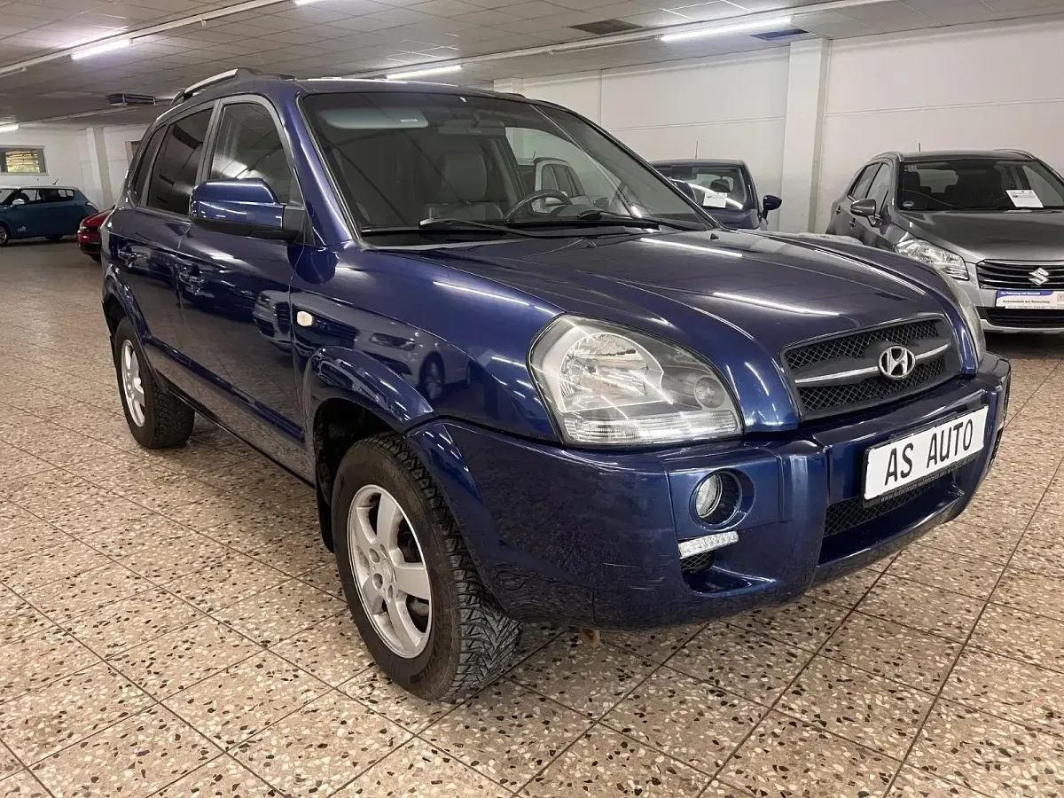 Gebraucht Hyundai Tucson GLS 113 PS (83 kW) 2005 Blau SUV