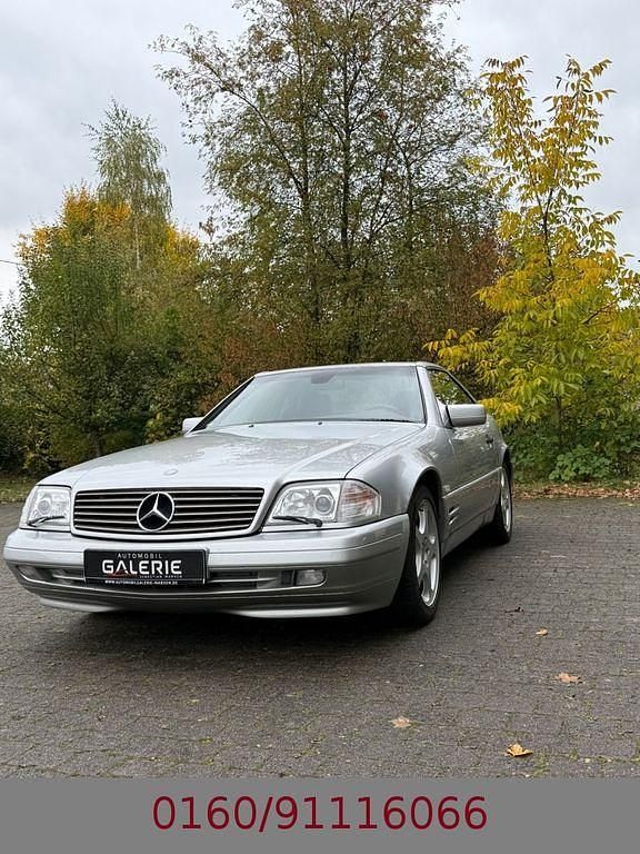 Gebraucht Mercedes SL320 231 PS (169 kW) 1997 Silber Cabrio