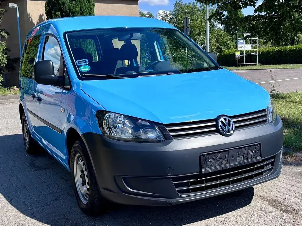Gebraucht VW Caddy 75 PS (55 kW) 2015 Blau Van / Kleinbus