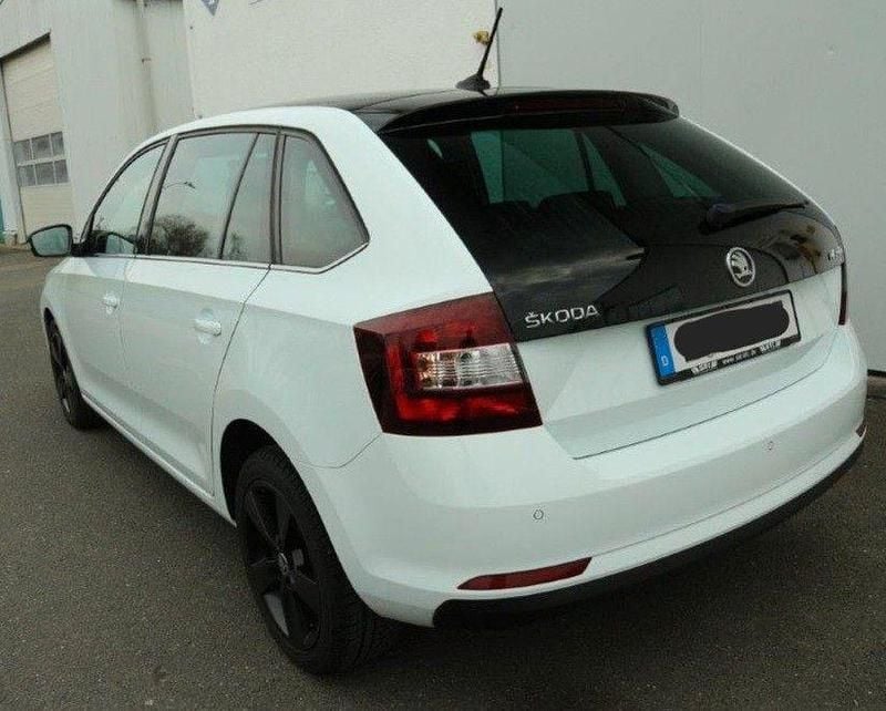 Gebraucht Skoda Rapid Style 110 PS (80 kW) 2017 Weiß Kleinwagen