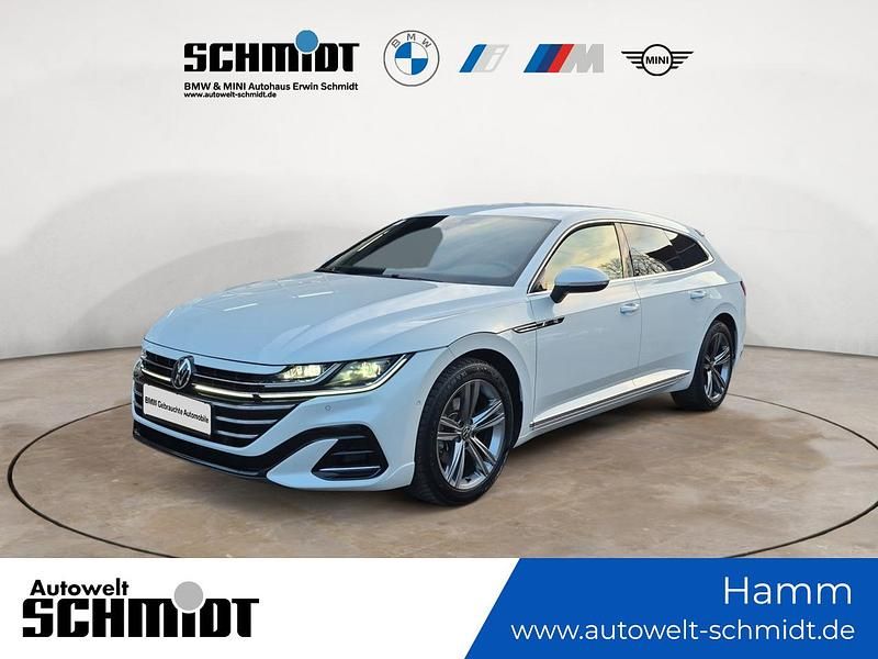 Oryxweiß perlmutteffekt Gebraucht 2021 VW Arteon R-line | 31.770 € (Fairer Preis) - Bild 1/4