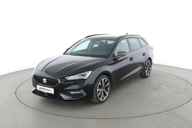 Schwarz Gebraucht 2021 Seat Leon FR Kombi | 24.210 € (Etwas zu teuer) - Bild 1/3