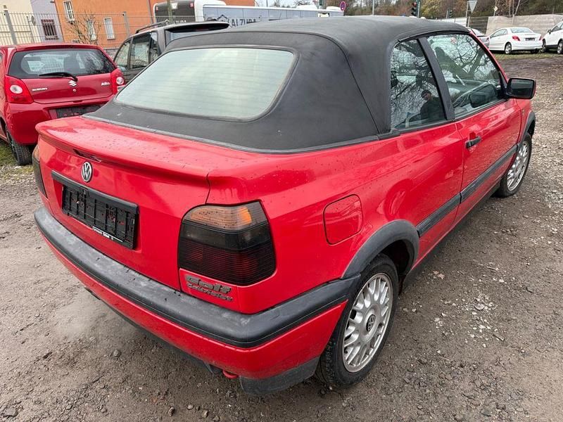 Gebraucht VW Golf Cabriolet 101 PS (74 kW) 1998 Rot Cabrio
