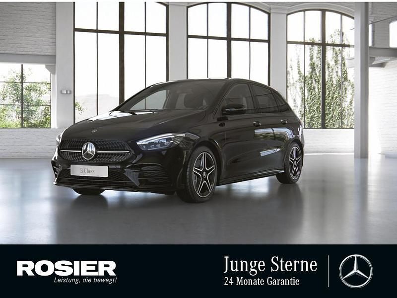 Schwarz / nachtschwarz Gebraucht 2021 Mercedes B250 AMG line Van / Kleinbus | 27.750 € (Fairer Preis) - Bild 1/4