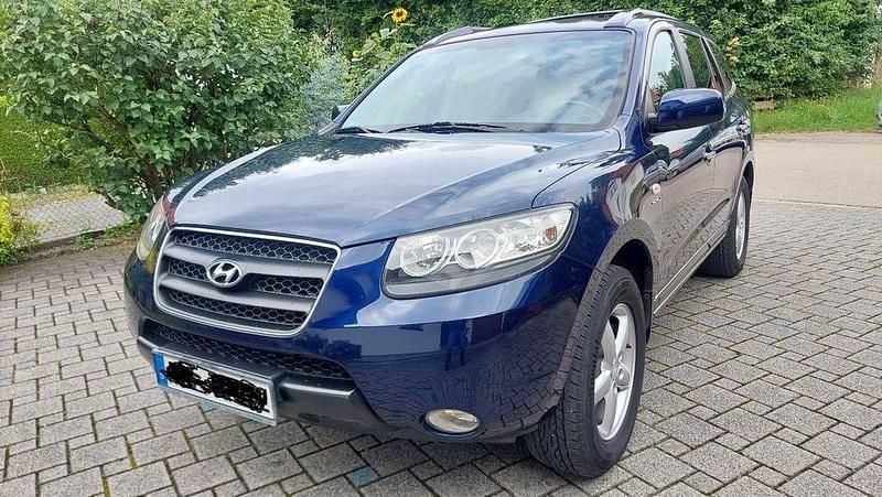 Blau Gebraucht 2006 Hyundai Santa Fe GLS SUV | 6.200 € (Etwas zu teuer) - Bild 1/4