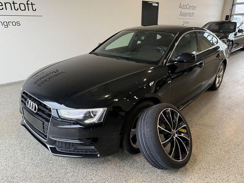 Gebraucht Audi A5 Sportback S-Line 170 PS (125 kW) 2014 Schwarz Kleinwagen