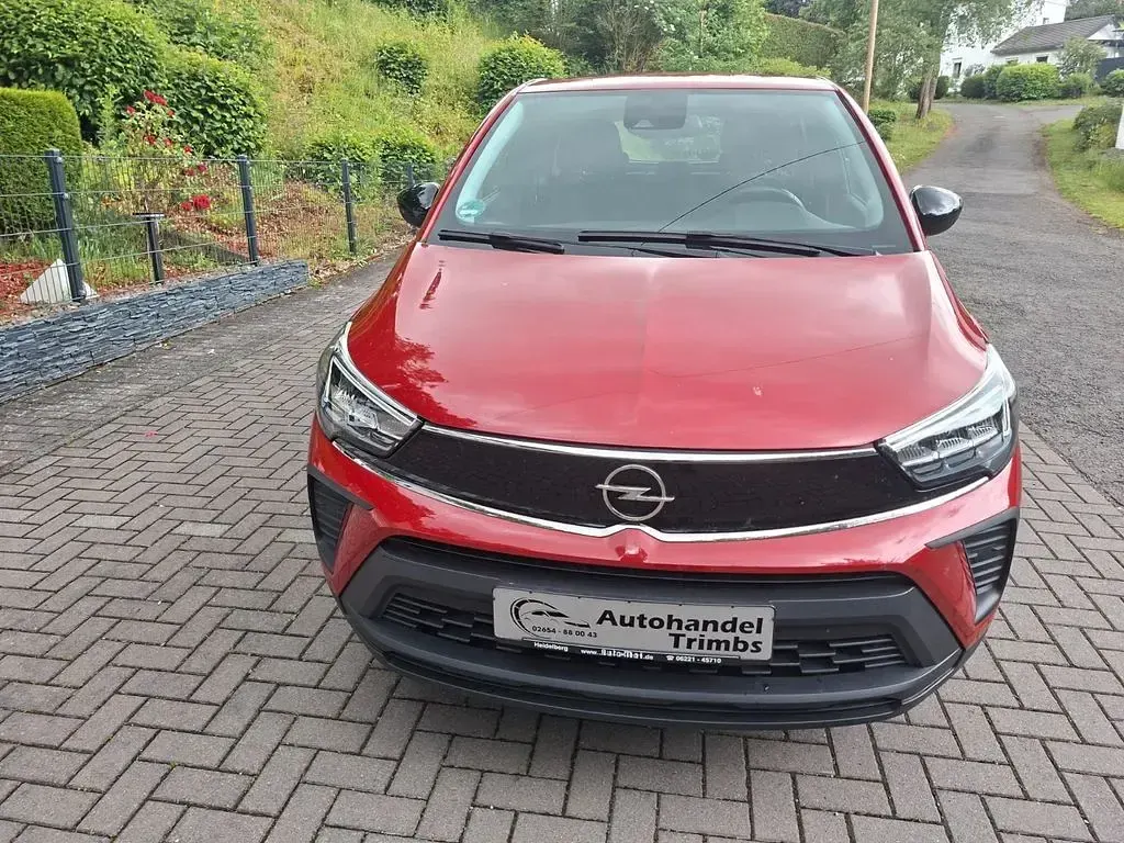 Gebraucht Opel Crossland X Edition 110 PS (80 kW) 2021 Rot SUV