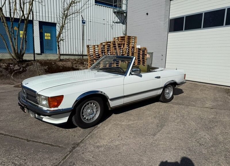 Weiß Gebraucht 1978 Mercedes SL280 Cabrio | 20.999 € - Bild 1/4