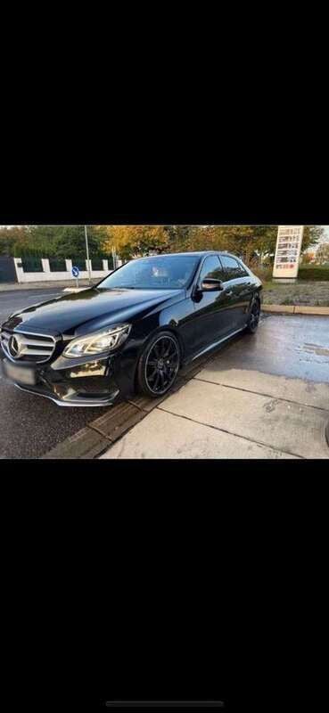 Schwarz Gebraucht 2014 Mercedes E350 Avantgarde Limousine | 18.000 € (Teuer) - Bild 1/4