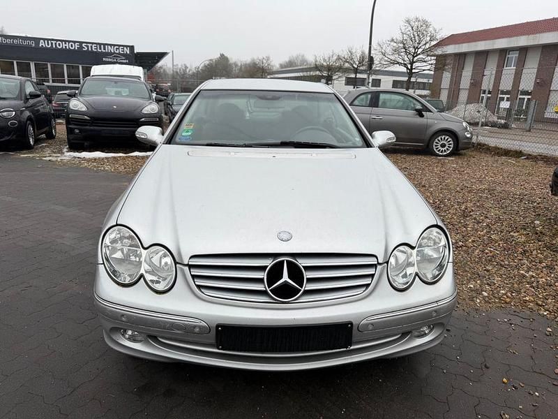Gebraucht Mercedes CLK200 163 PS (119 kW) 2004 Silber Coupé