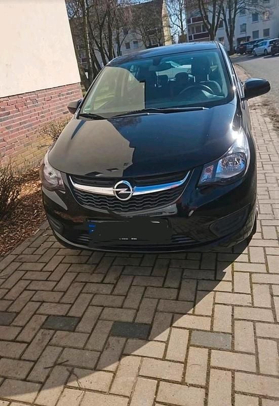 Gebraucht Opel Karl 75 PS (55 kW) 2018 Schwarz Kleinwagen