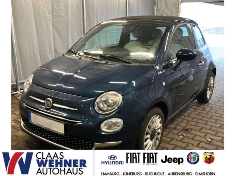 Dipinto di blu blau) (blau Gebraucht 2021 Fiat 500C Dolcevita Cabrio | 12.900 € (Guter Preis) - Bild 1/2