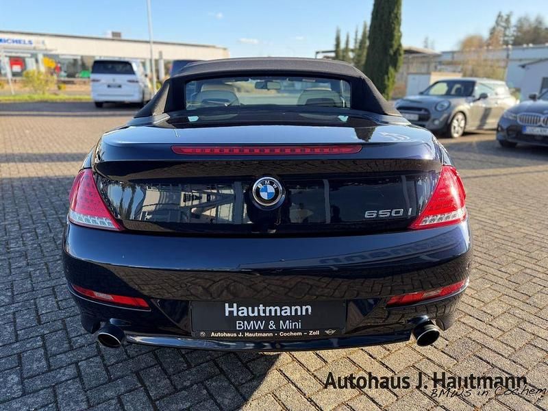 Gebraucht BMW 650 Cabriolet Sport Line 367 PS (269 kW) 2008 Bmw individual lackierung) (schwarz Cabrio