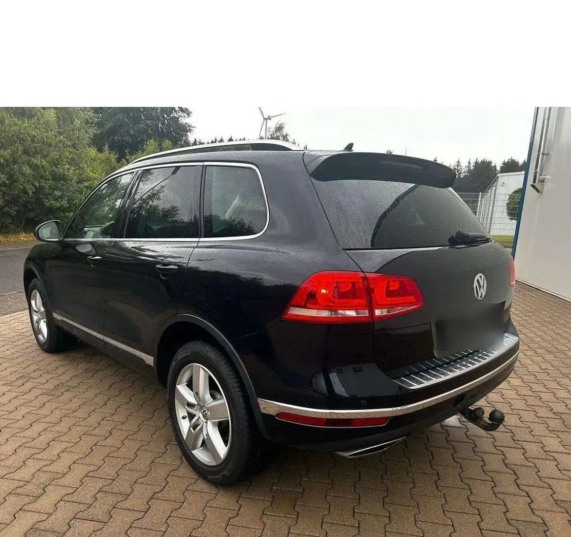 Gebraucht VW Touareg 262 PS (192 kW) 2015 Blau SUV