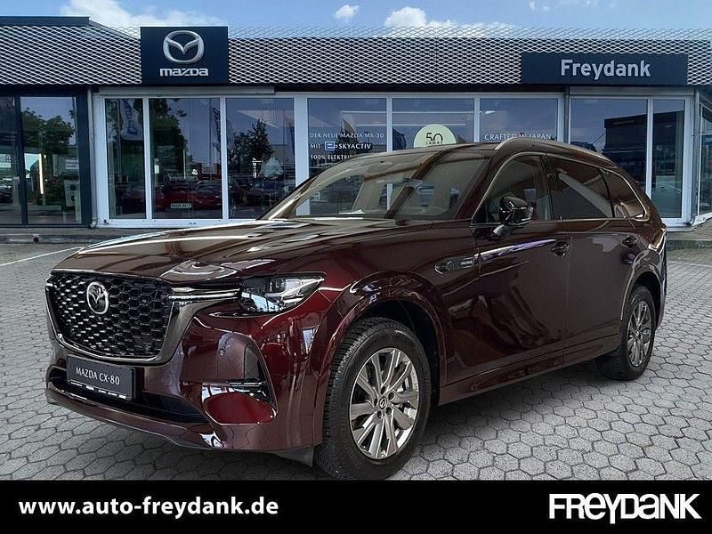 Artisan red Gebraucht 2024 Mazda CX-80 Homura-Line SUV | 56.990 € (Fairer Preis) - Bild 1/4