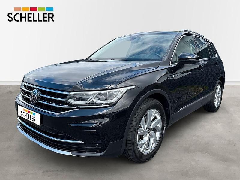 Schwarz Gebraucht 2022 VW Tiguan Elegance SUV | 29.900 € (Fairer Preis) - Bild 1/4