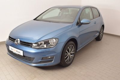Blau metallic Gebraucht 2016 VW Golf VII Allstar Limousine | 11.987 € (Guter Preis) - Bild 1/4