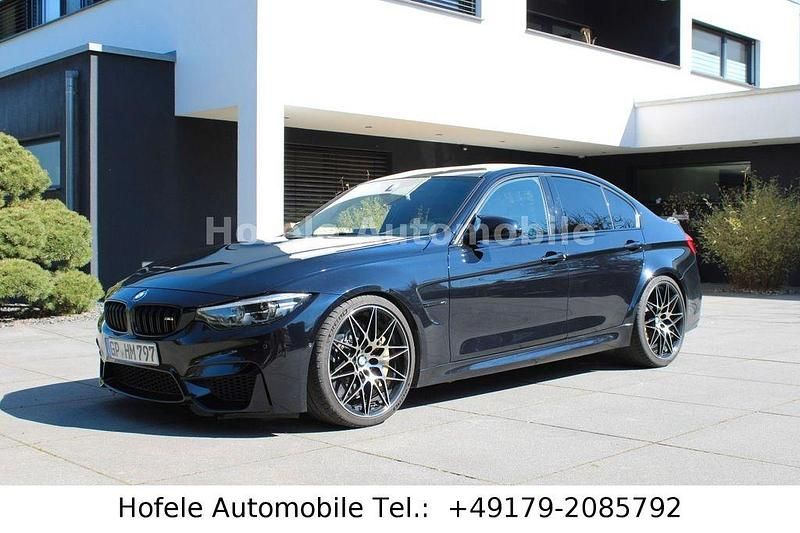 Schwarz Gebraucht 2018 BMW M3 M Performance Limousine | 61.950 € (Fairer Preis) - Bild 1/4