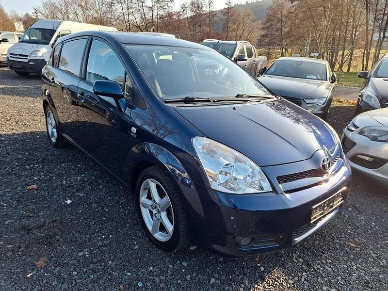 Gebraucht Toyota Corolla Verso Edition 129 PS (94 kW) 2005 Blau Van / Kleinbus