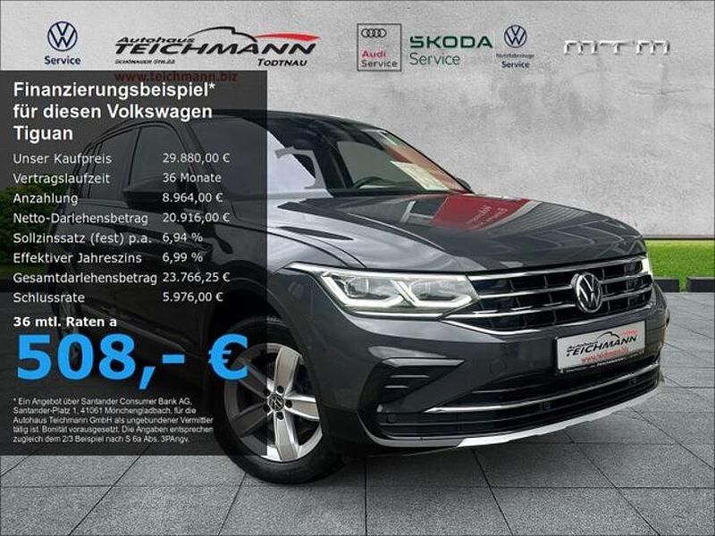 Gebraucht VW Tiguan Elegance 150 PS (110 kW) 2022 Grau SUV