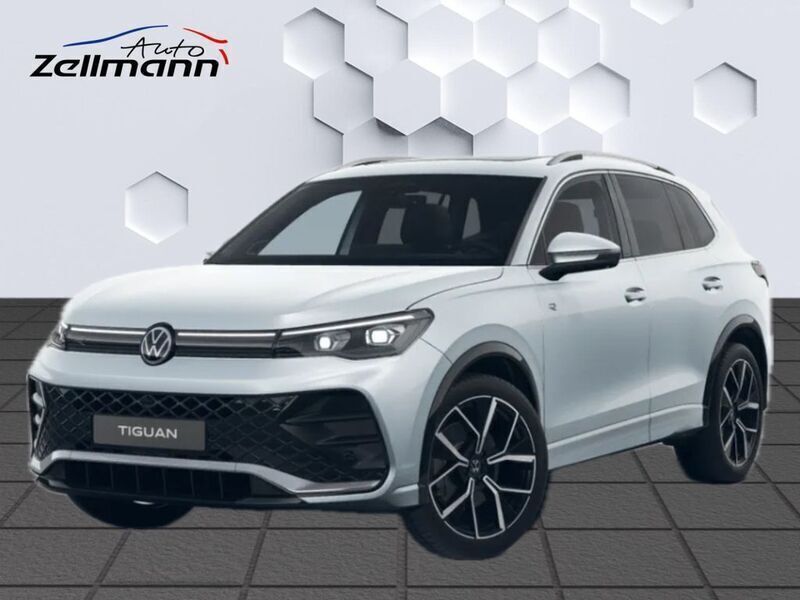 Silber Neu 2025 VW Tiguan R-line SUV | 66.490 € - Bild 1/3