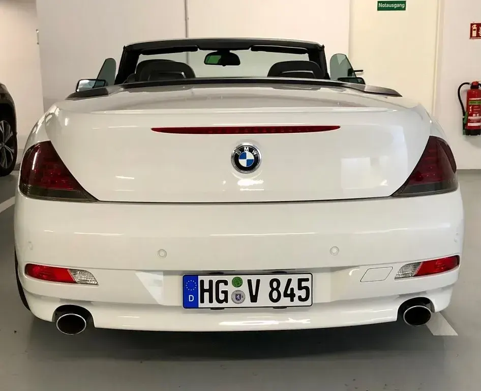 Brugt BMW 645 Cabriolet Performance 333 HK (244 kW) 2005 Hvid Cabriolet