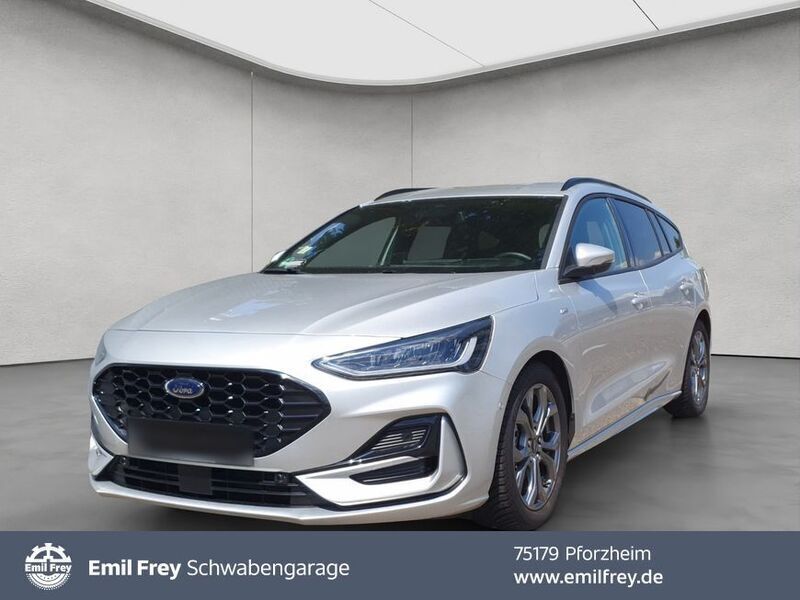 Moondust silber metallic Gebraucht 2024 Ford Focus ST-Line X Limousine | 26.850 € (Fairer Preis) - Bild 1/4