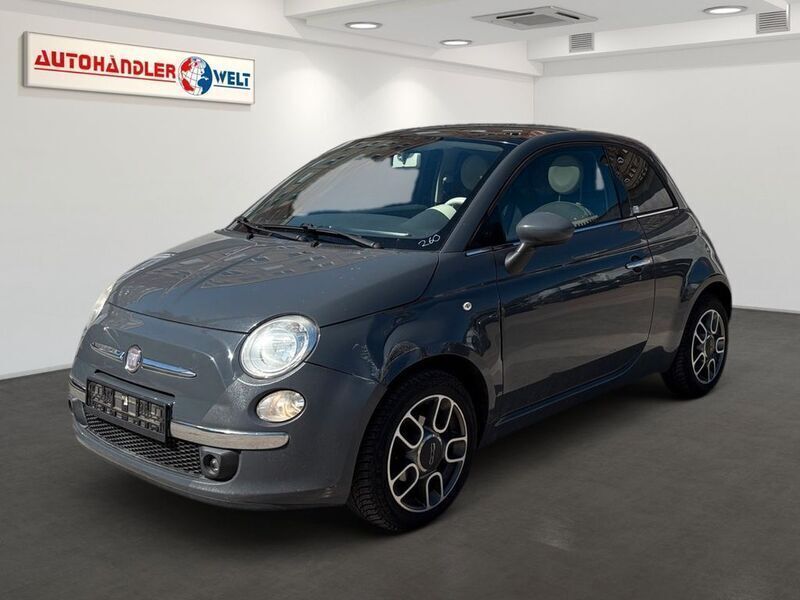 Grau Gebraucht 2010 Fiat 500 Lounge Kleinwagen | 2.999 € (Superpreis) - Bild 1/3