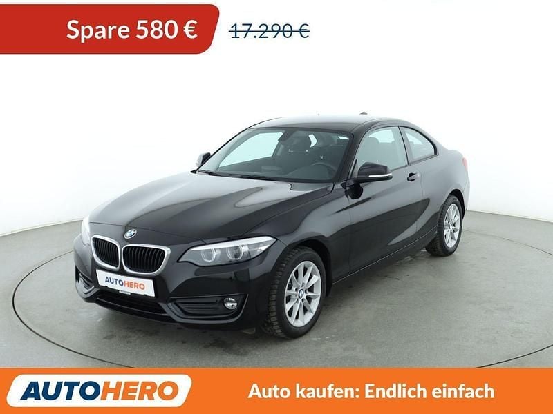 Schwarz Gebraucht 2019 BMW 218 Coupé | 16.710 € (Fairer Preis) - Bild 1/3
