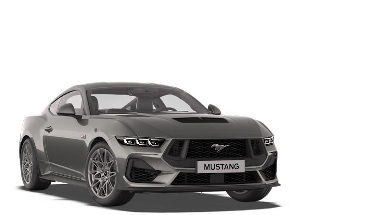 Dark matter gray metallic Neu 2024 Ford Mustang GT | 63.250 € (Fairer Preis) - Bild 1/1
