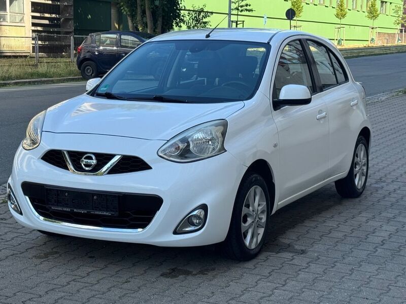 Weiß Gebraucht 2015 Nissan Micra Kleinwagen | 5.499 € (Guter Preis) - Bild 1/4