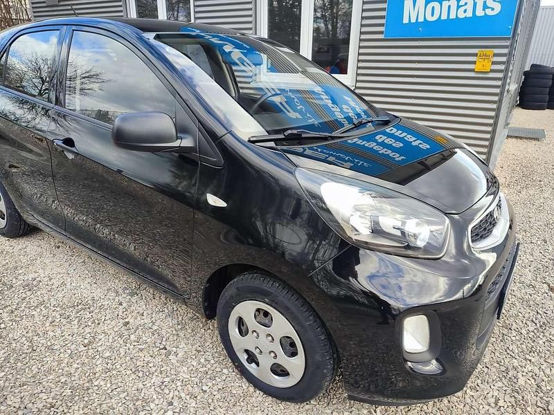 Gebraucht Kia Picanto Start 67 PS (49 kW) 2015 Galaxyschwarz met. Kleinwagen