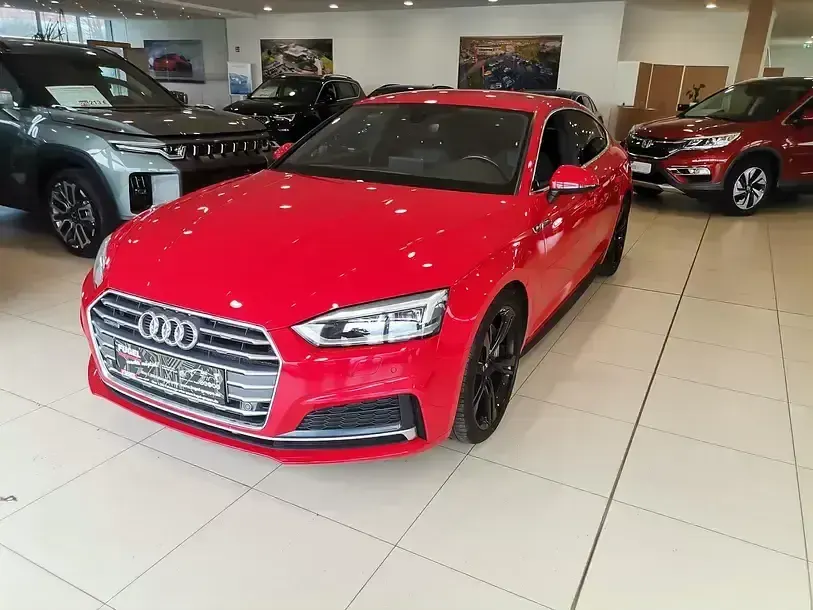 Usata Audi A5 S-Line 252 CV (185 kW) 2017 Rosso Coupé