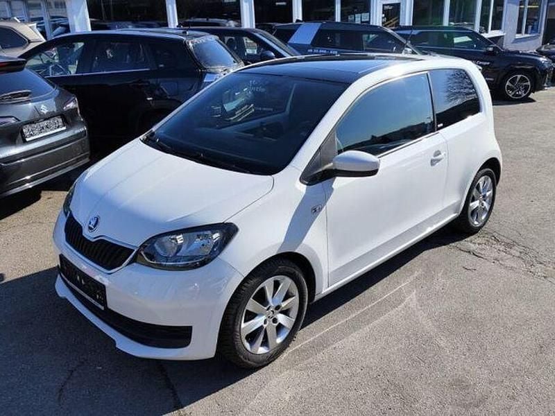 Gebraucht Skoda Citigo Clever 75 PS (55 kW) 2019 Weiß Kleinwagen