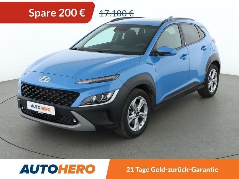 Blau Gebraucht 2021 Hyundai Kona Edition 30+ SUV | 16.900 € (Guter Preis) - Bild 1/3