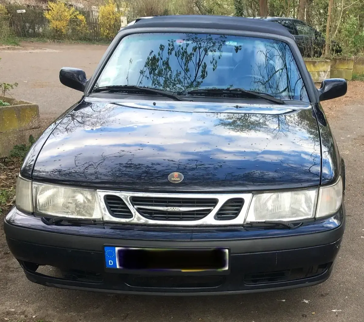Gebraucht Saab 9-3 154 PS (113 kW) 2000 Blau Cabrio