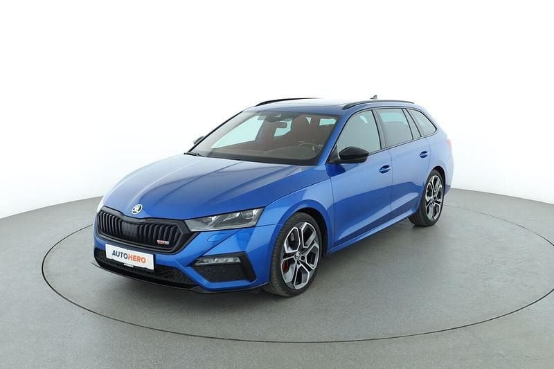 Blau Gebraucht 2021 Skoda Octavia RS Kombi | 29.940 € (Fairer Preis) - Bild 1/3