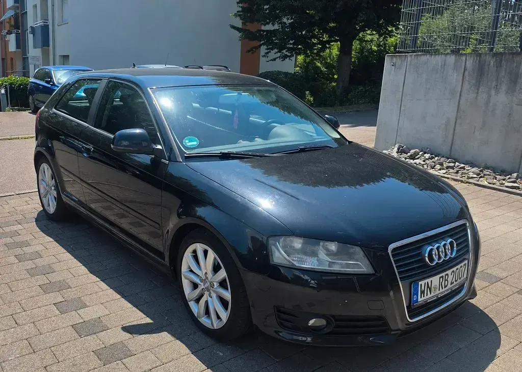 Gebraucht Audi A3 140 PS (102 kW) 2009 Schwarz Kleinwagen