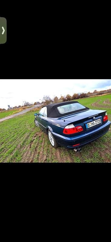 Gebraucht BMW 318 Cabriolet M Sport 150 PS (110 kW) 2005 Blau Cabrio