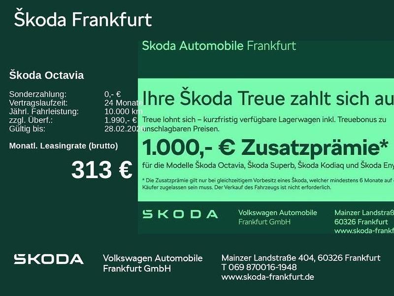 Schwarz Neu 2025 Skoda Octavia SportLine Kombi | 37.980 € (Etwas zu teuer) - Bild 1/1