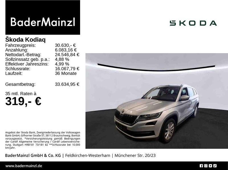 Silber Gebraucht 2021 Skoda Kodiaq Style SUV | 30.630 € (Fairer Preis) - Bild 1/3