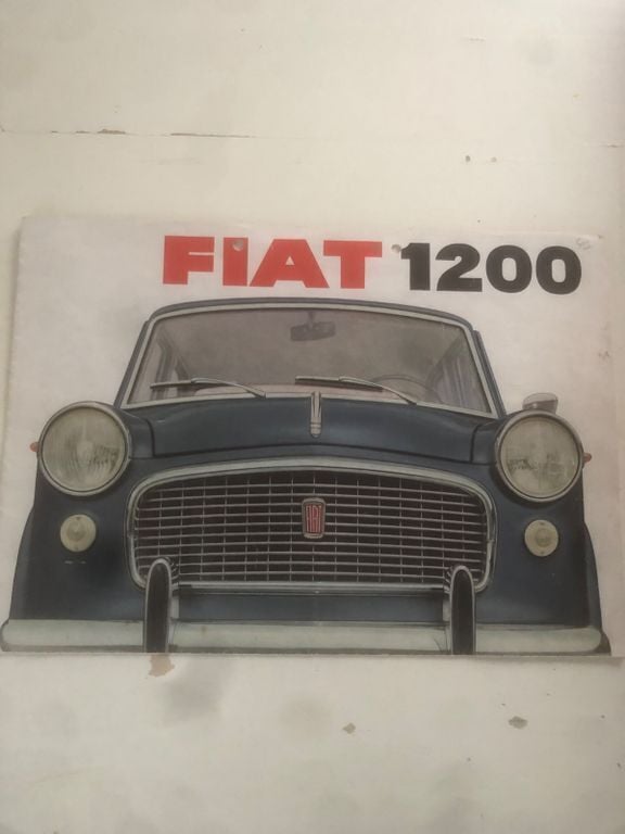 Blau Gebraucht 1959 Fiat 1200 Limousine | 7.800 € - Bild 1/4