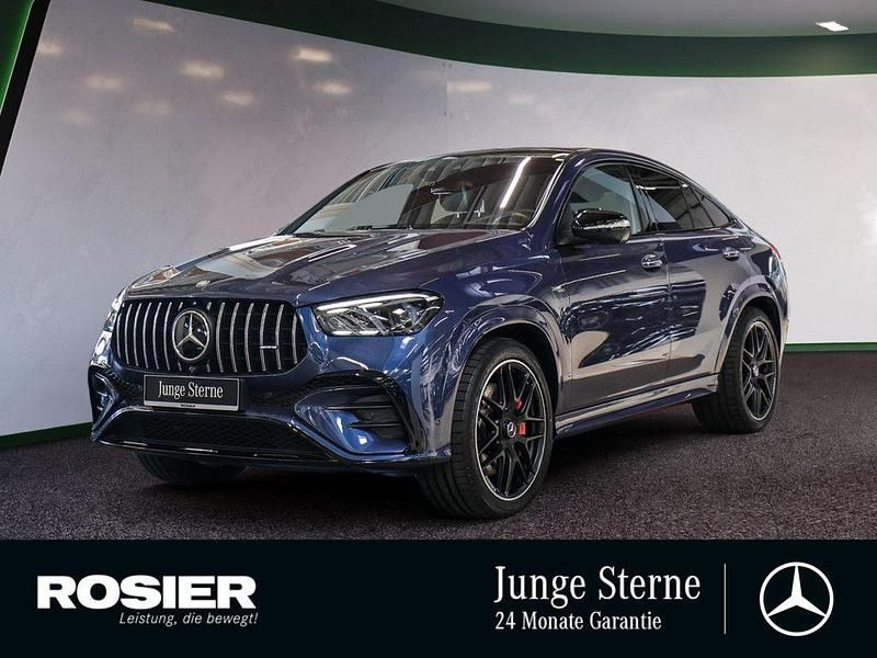 Blau / sodalithblau (metallic) Gebraucht 2024 Mercedes GLE53 AMG AMG Coupé | 100.390 € (Superpreis) - Bild 1/4