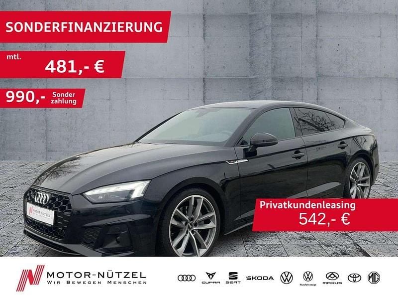 Gebraucht Audi A5 S-Line 204 PS (150 kW) 2022 Mythosschwarz metallic Limousine