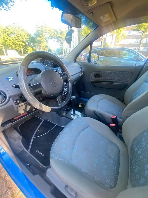 Blau Gebraucht 2009 Chevrolet Matiz Kleinwagen | 400 € - Bild 1/4
